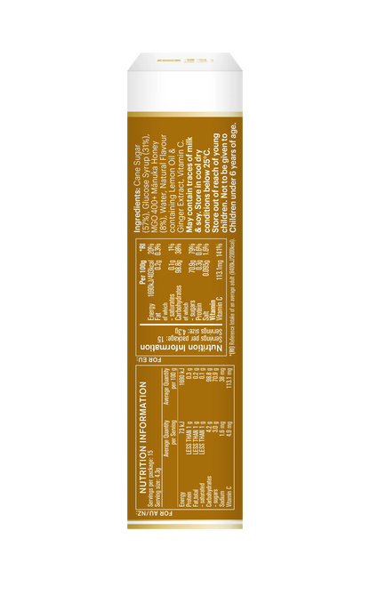 Pastillas de Jengibre y Limón